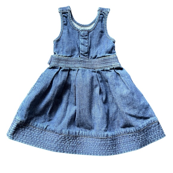 Joe's Jeans Other - Joe’s Jeans Sleeveless Denim Baby Dress Size 12 Months Summer Dress